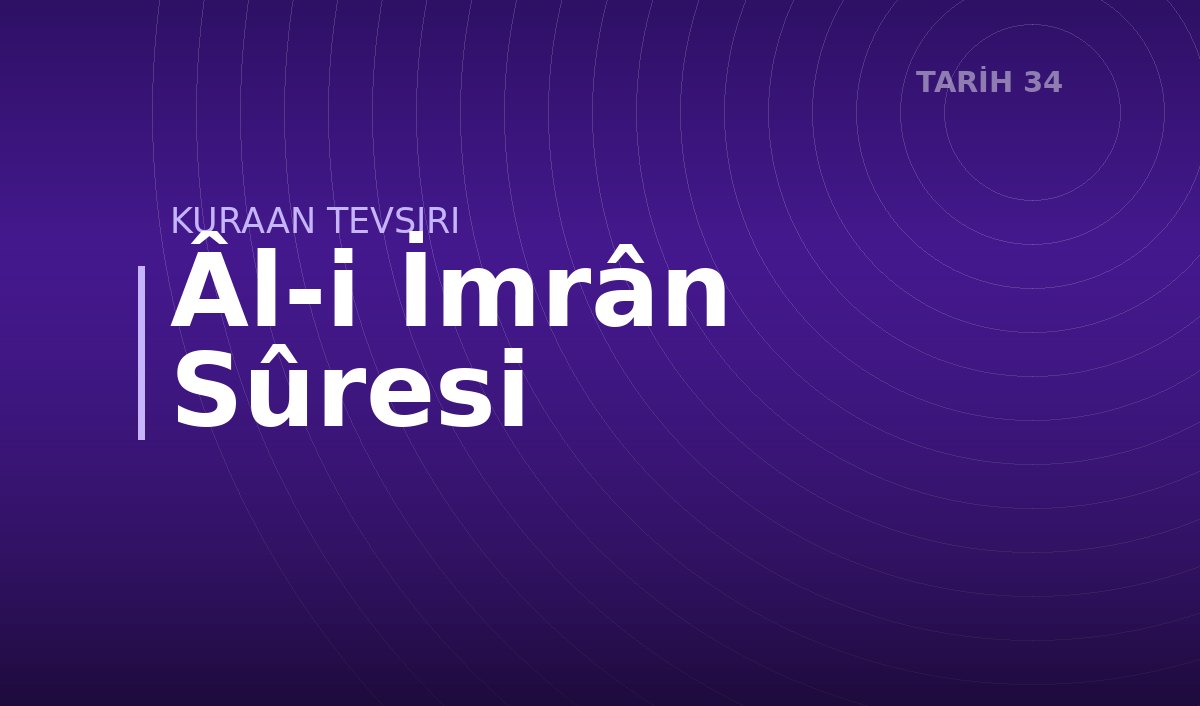 Âl-i İmrân Sûresi