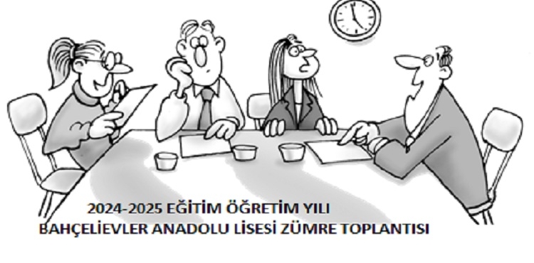 Bahçelievler İlçe Zümre Toplantısı Tutanağı