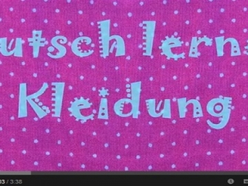 Lernen Kleidung
