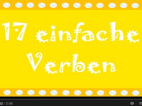 Lernen Verben