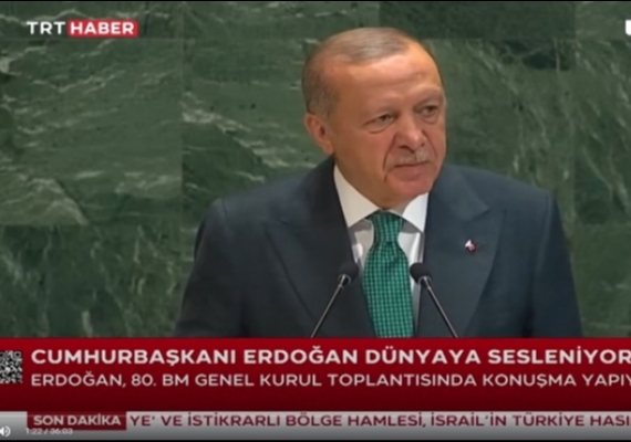 Cumhur Bakanmz Erdoan'n BM'lerde yapt konuma