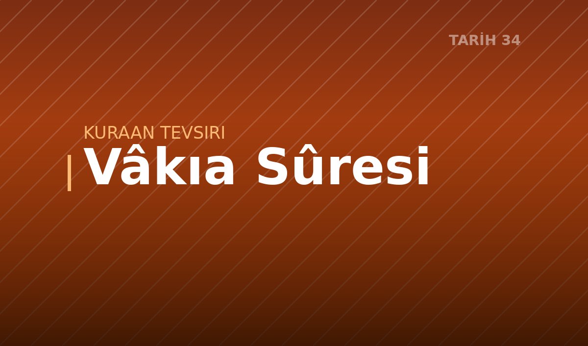 Vâkıa Sûresi