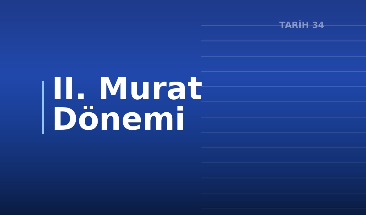 II. Murat Dönemi