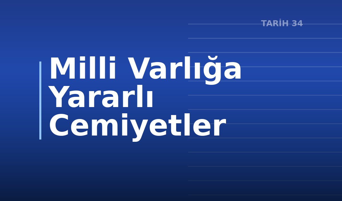 Milli Varlığa Yararlı Cemiyetler