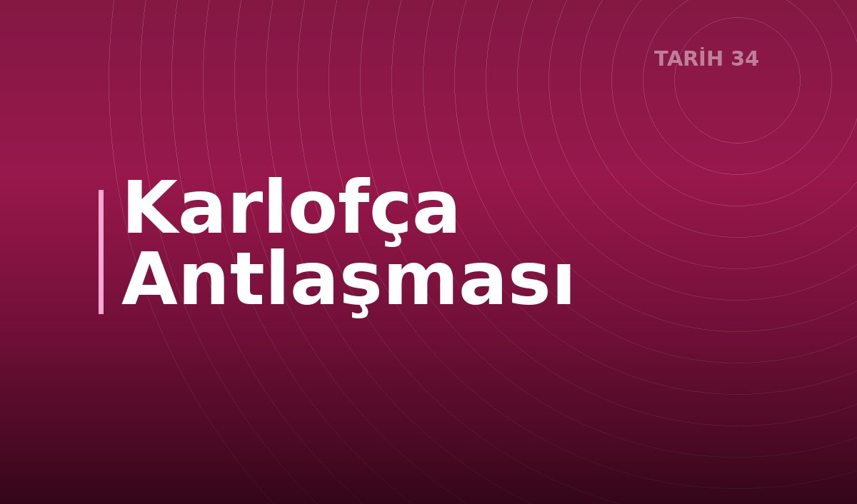 Karlofça Antlaşması