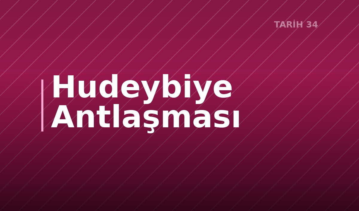 Hudeybiye Antlaşması