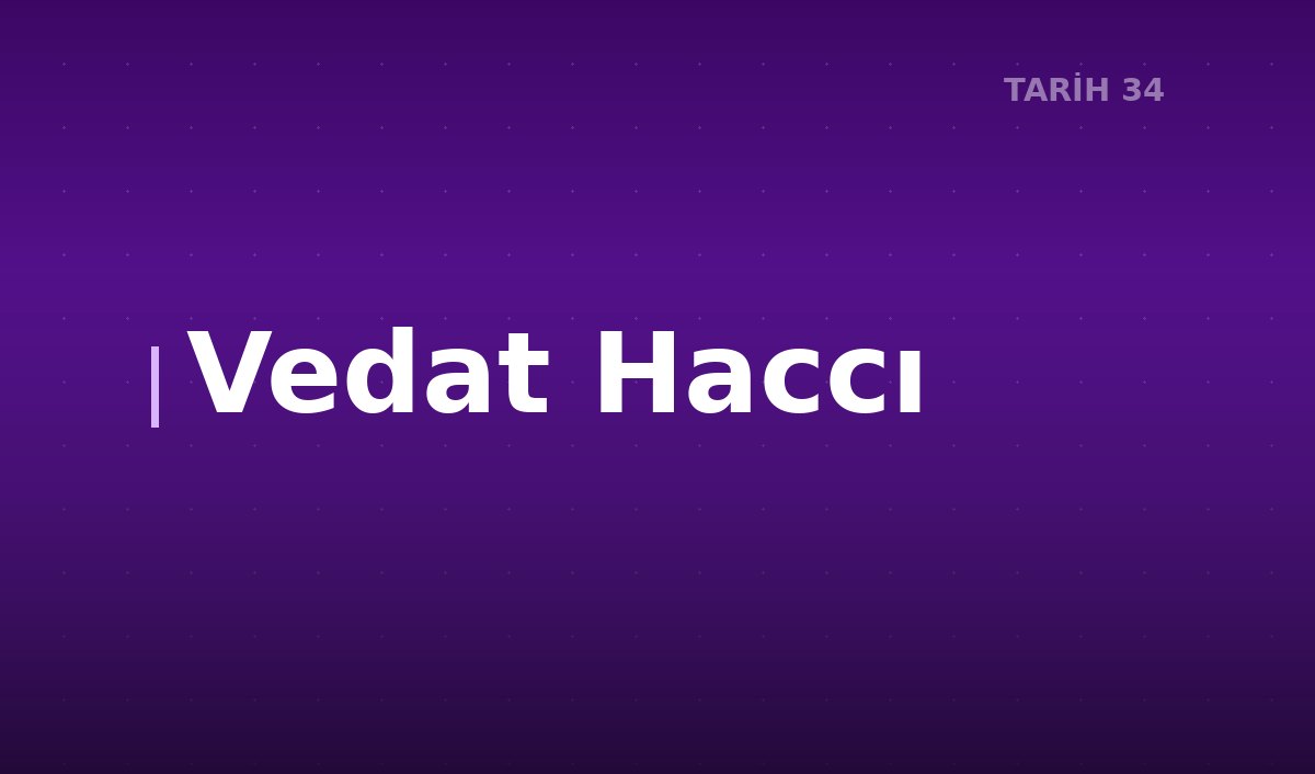 Vedat Haccı