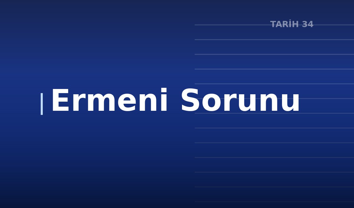 Ermeni Sorunu