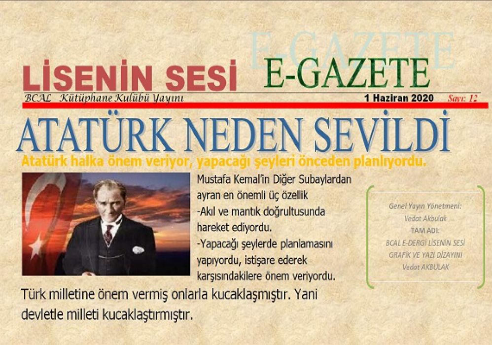 Neden Atatürk Sevildi
