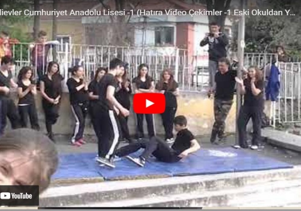 Bahçelievler Cumhuriyet Anadolu Lisesi -1 (Hatıra Video Çekimler -1 Eski Okuldan Yeni Okula Geçiş)