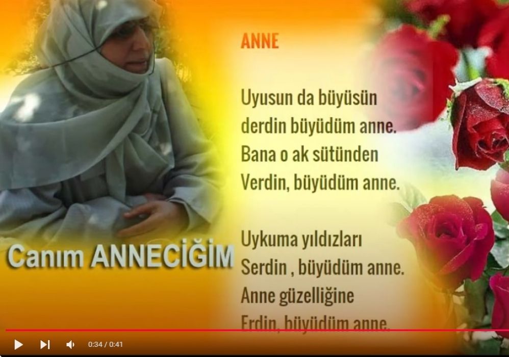 Şiir; "ANNE"